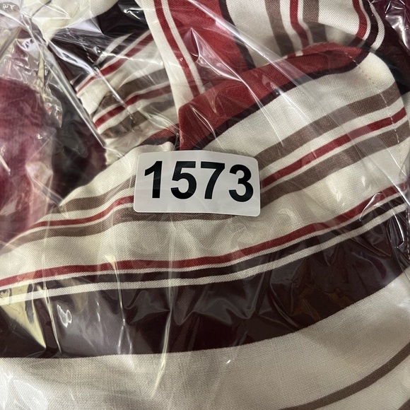 Torrid Ruffles Blouse Crop top Striped Womens 1 Plus size NWT curvy Summer 1573 - Picture 7 of 7